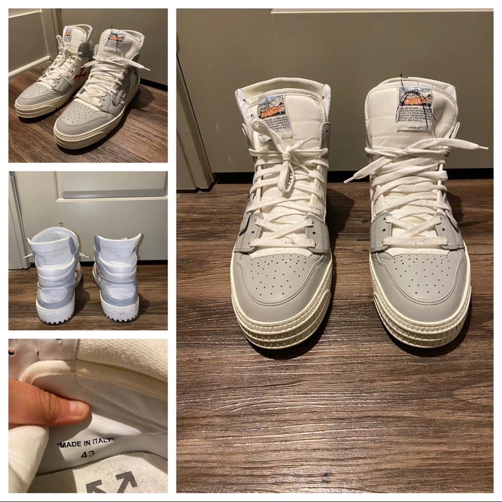 Off white sneaker